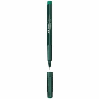 Fineliner Faber-Castell 1511, Strichstärke: 0,4mm, grün