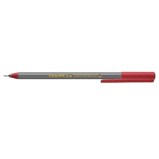 Fineliner edding 55, Strichstrke: 0,3mm, rot