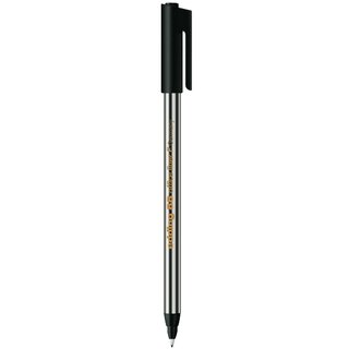 Fineliner 88 office liner F, 0,6mm, Schaft: sw/we,...