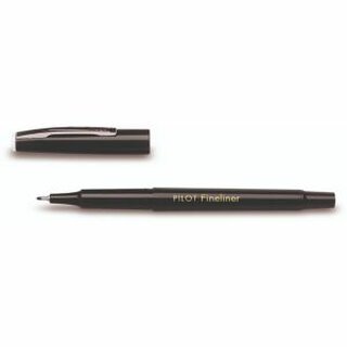 Fineliner SW-PPF, 0,4 mm, Schaft: in Schreibfarbe, Schreibf.: schwarz