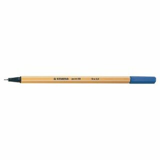 Fineliner point 88®, mit Kappe, 0,4 mm, Schreibf.: dunkelblau