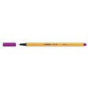 Fineliner Stabilo point 88/58, Strichstrke: 0,4mm, lila