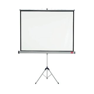 Leinwand, mit Stativ, mech., 175x132,5cm, 9,97kg, weiß