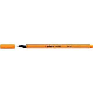 Fineliner point 88®, mit Kappe, 0,4 mm, Schreibf.: orange
