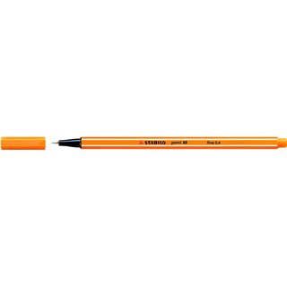 Fineliner point 88, mit Kappe, 0,4 mm, Schreibf.: orange