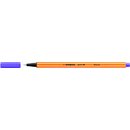 Fineliner point 88, mit Kappe, 0,4 mm, Schreibf.: violett