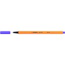 Fineliner point 88, mit Kappe, 0,4 mm, Schreibf.: violett