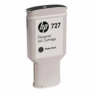 Tintenpatrone HP C1Q12A - 727, Inhalt: 300ml, schwarz matt