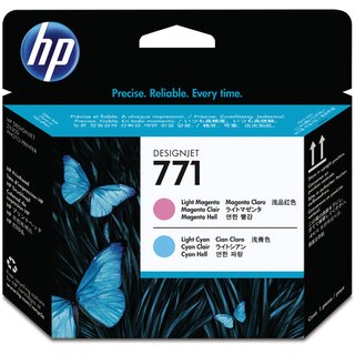 Druckkopf 771, CE019A, original, hellcyan/hellmagenta