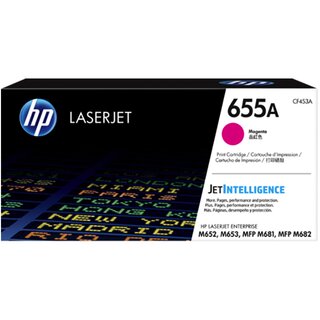 Toner HP CF453A, Reichweite: 10.500 Seiten, magenta