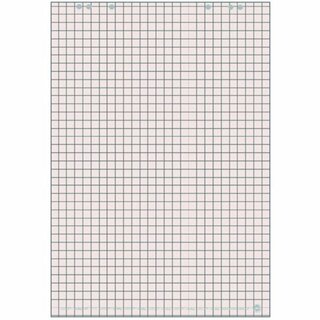 Flipchart-Block Herlitz 100050590, 68x99cm, kariert, 20 Blatt