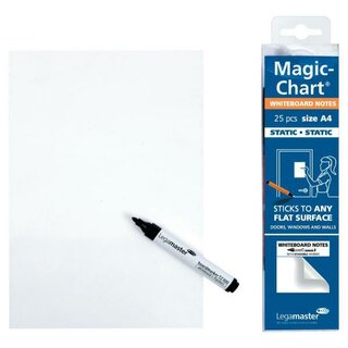 Folienrolle Magic-Chart Notes, Whiteboard, A4, 20 cm x...