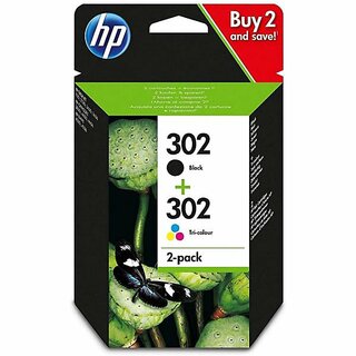 Tinte HP X4D37AE 302 Multipack 4-Farbig