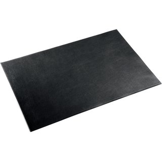 Schreibunterlage, Rindleder, 65 x 45 cm, schwarz