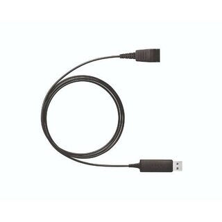 Jabra Headsetadapter USB Typ A schwarz 4-polig Link 230