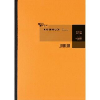 Kassenbuch K+E 26532, A4, 2 x 50 Blatt