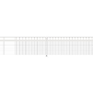 Geschftsbuch Deckenband, 26Sp., feste Kopfl., 34,8 x 29,7 cm, 96Bl.