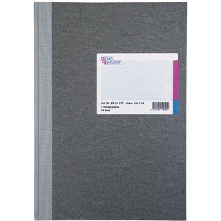 Geschftsbuch, Deckenb., 2Sp., fester Kopf, m. Seitenzahl, A4, 96Bl.