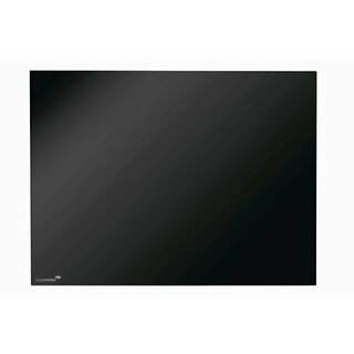 Glasboard Legamaster 104654, Mae: 90 x 120cm, schwarz