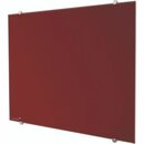 Legamaster Glasboard Colour rot 90x120 cm