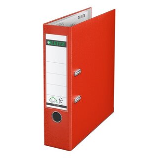 Ordner Leitz 1010, PP-kaschiert, A4, Rückenbreite 80mm,...