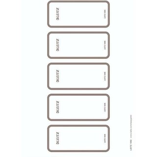 Rückenschild, sk, Papier, breit / kurz, weiß, 45x111mm