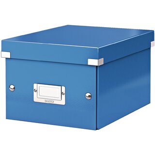 Archivbox Leitz 6043 WOW, Click n Store, Gre: S, Mae: 220x160x282mm, blau