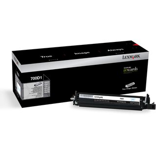 Entwicklereinheit Lexmark 70C0D10, Reichweite: 40.000 Seiten, swz