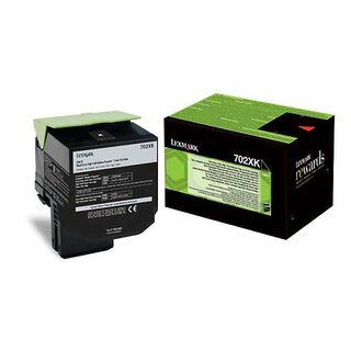 Toner Lexmark 70C2XK0, Reichweite: 8.000 Seiten, Projekt, schwarz