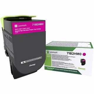 Rckgabetoner Lexmark 71B2HM0, Reichweite: 3.500 Seiten, magenta