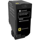 Toner Lexmark 74C2SY0, Reichweite: 7.000 Seiten, gelb