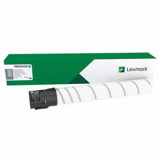 Toner Lexmark 76C0HC0, Reichweite: 34.000 Seiten, cyan