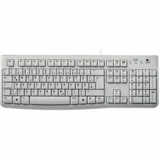 Tastatur Logitech 920003626, K120, QWERTZ, Deutsch, Kabel, USB, schwarz
