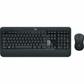 Tastatur-Set Logitech MK520, mit Maus, kabellos, schwarz