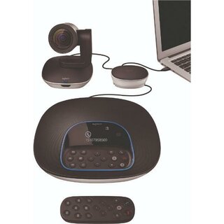 Logitech Konferenztelefon Group m.Kam. schwarz b.20 Pers. Freisp.