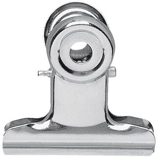 Briefklemmer, Metall, B: 50 mm, Klemmweite: 20 mm, nickel