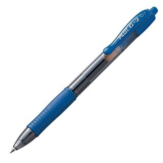 Gelschreiber Pilot BL-G2-7, Strichstärke: 0,4mm, blau