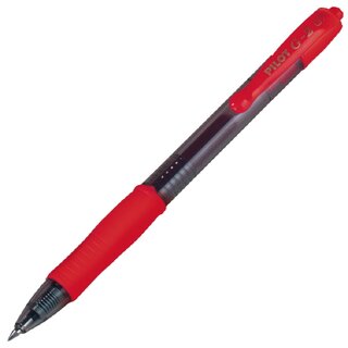 Gelschreiber Pilot BL-G2-7, Strichstärke: 0,4mm, rot