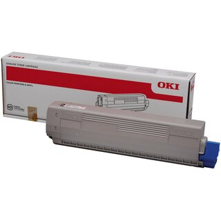 Toner Oki 44844616, Reichweite: 7.000 Seiten, schwarz