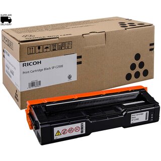 Toner Ricoh 407543, AFICIO SPC 250,Reichweite 2000 Seiten, schwarz