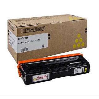 Toner Ricoh 407546, AFICIO SPC 250,Reichweite 1600 Seiten, gelb