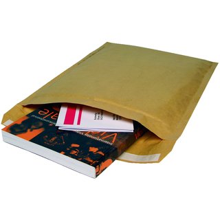 Papierpolstertasche, hk, Typ: C, i: 145x215mm, braun