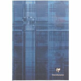 Clairefontaine Geschftsbuch 90420C, DIN A4, kariert, 96 Blatt, 90 g/m, blau