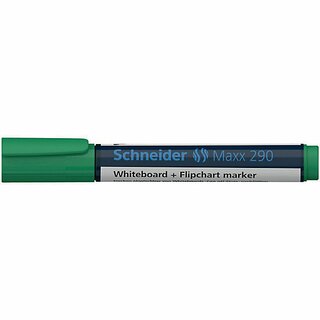 Boardmarker Schneider Maxx 290, Rundspitze, Strichstrke: 2-3mm, grn