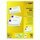 Visitenkarten Sigel DP839, 85 x 55mm, 200g, blanko, satiniert, weiß, 150 Stück
