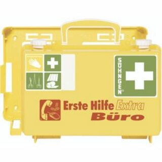SHNGEN Erste-Hilfe-Koffer Extra Bro 0320126, ABS, Inhalt: DIN 13157, gelb