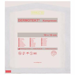 Kompresse Shngen 1003400 Dermotekt, 10 x10cm, steril