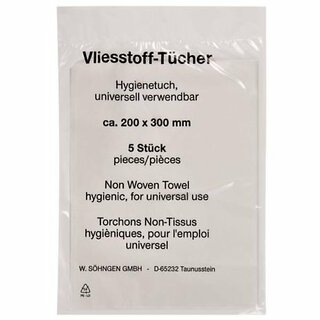 Vliestuch Shngen 1005007, 200 x 300mm, 5Stck