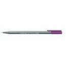 STAEDTLER Fineliner triplus 334-6, mit Kappe, 0,3 mm,...