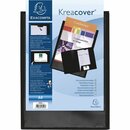 Prsentationsmappe Exacompta 43501E, Kreacover, PP, A4,...